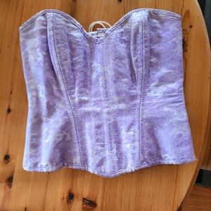 Barbie Shop (Calgary) 14.5" lined Lavender corset